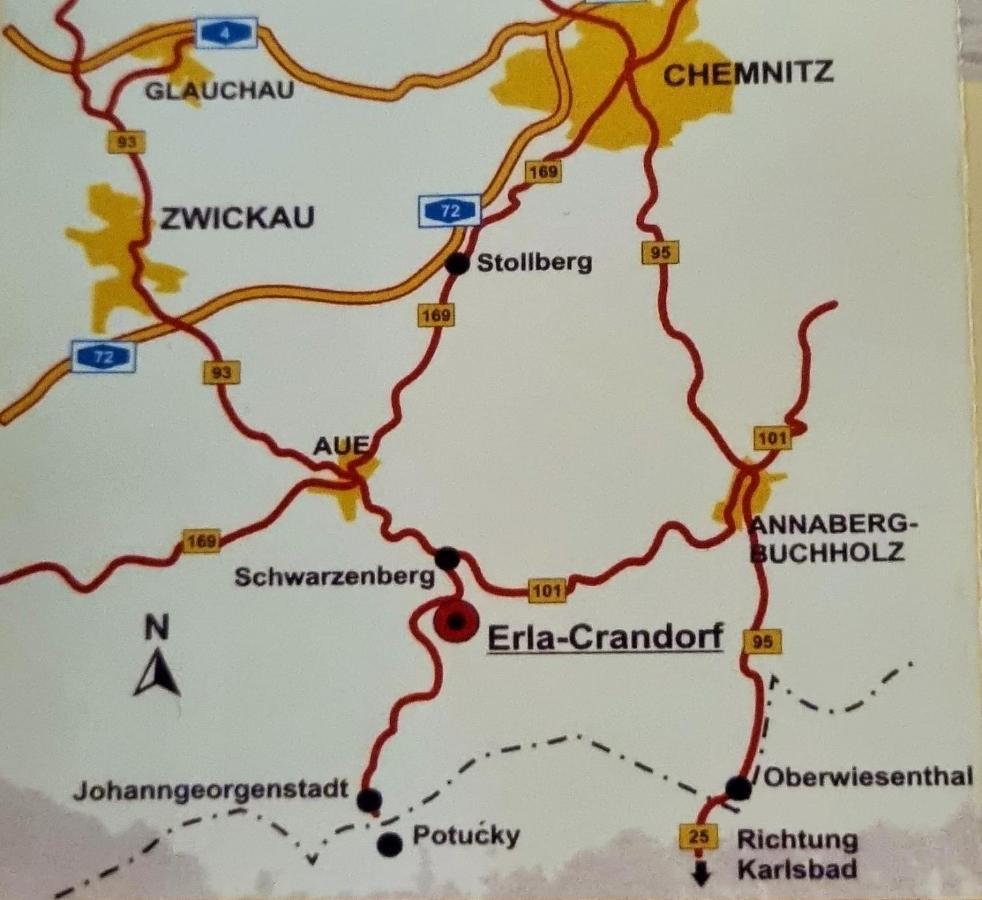 Ferienwohnung Bergidyll Schwarzenberg  Εξωτερικό φωτογραφία